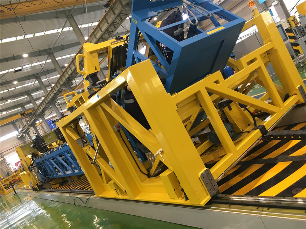 扶梯工裝裝配線